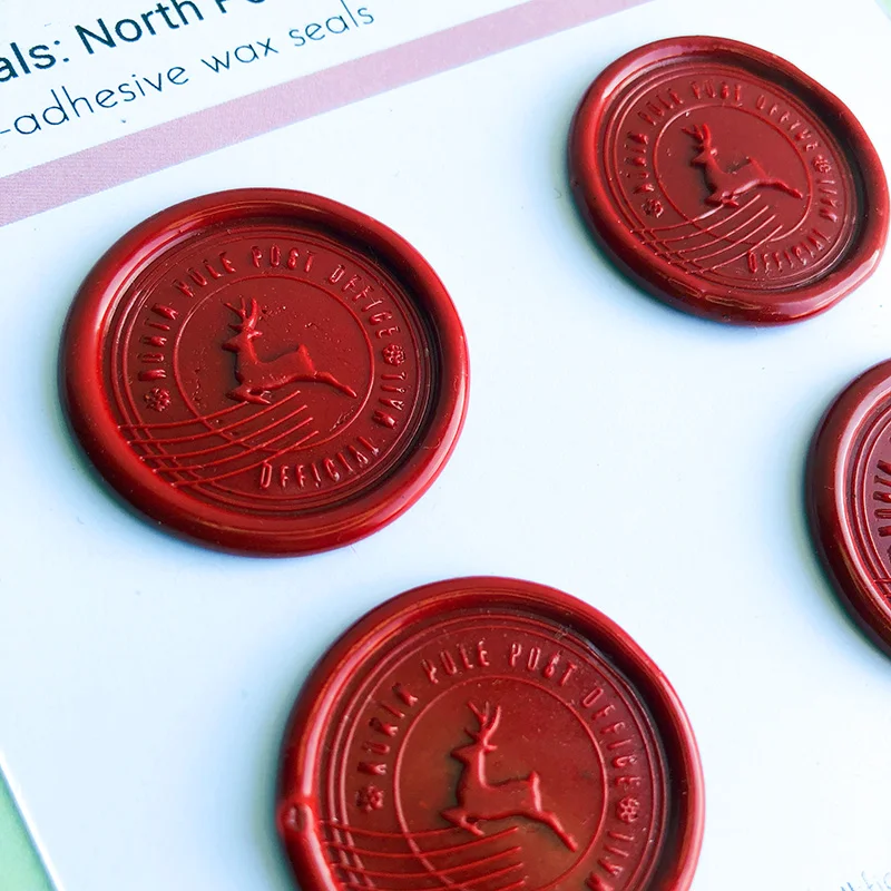 North Pole Post Office wax seal 4